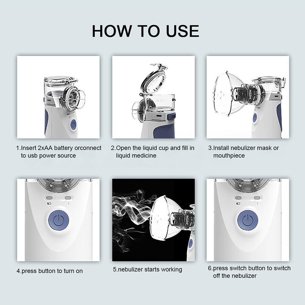 Mini Handheld Portable Inhale Nebulizer