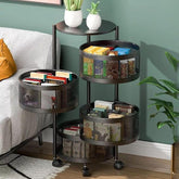 4-Tier Multi-Use Kitchen Round Rack