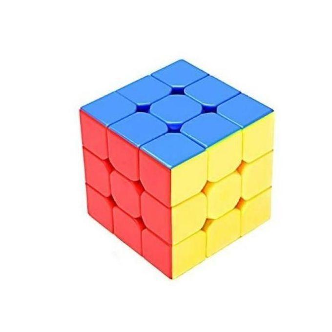 Third order solid color Jiehui Cube  - Professional Game Mate for Hand, Brain, and Coordination - 6+