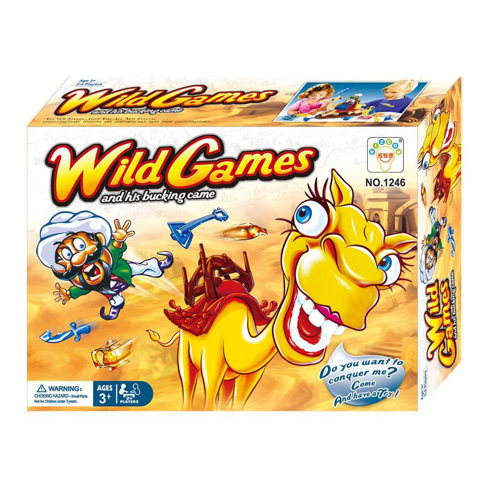 Wild Games and His Bucking Camel - for Ages 3+