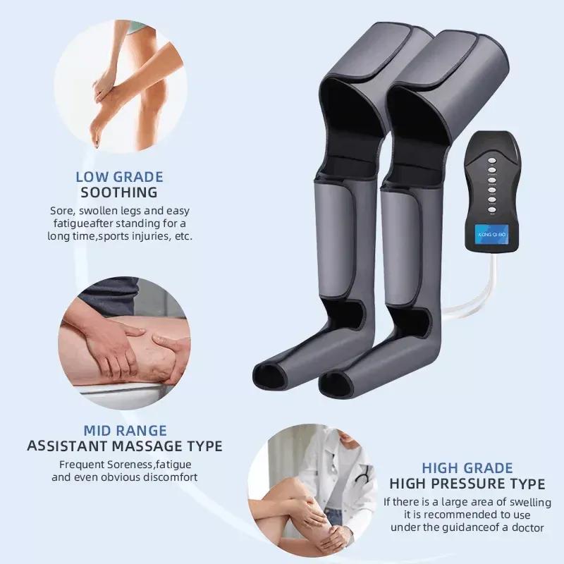 Leg and Foot Massager with Air Compression for Circulation & Weight Loss