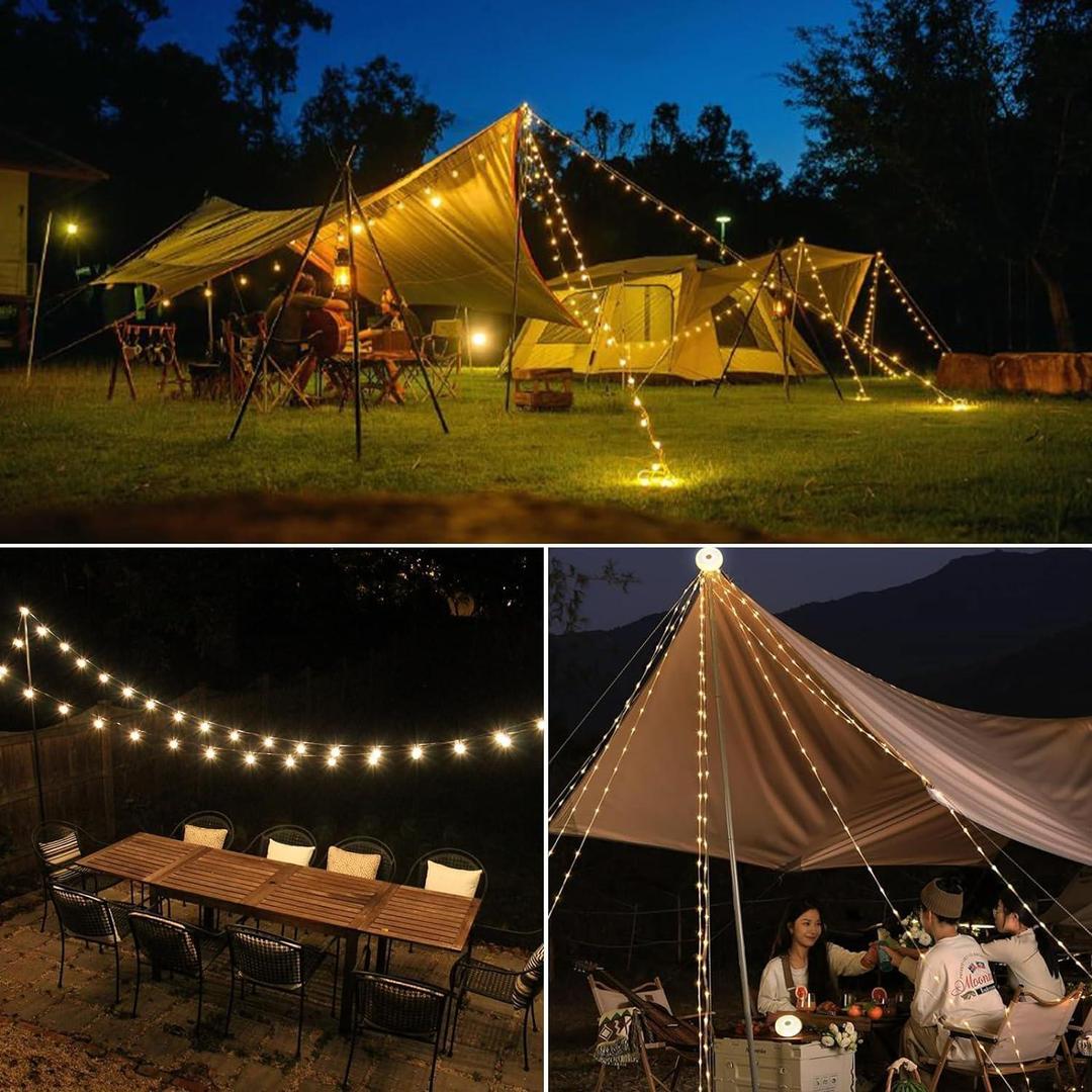 Goldseaside Portable Camping String Lights