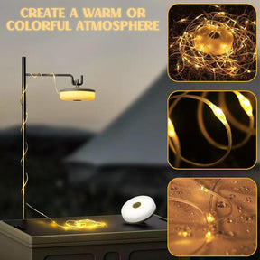 Goldseaside Portable Camping String Lights